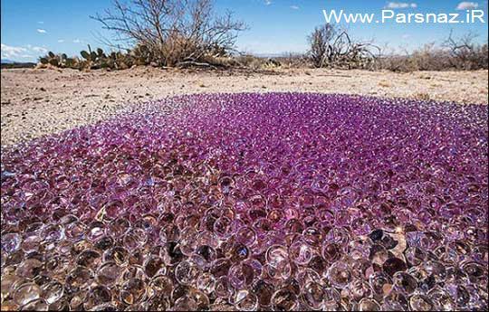اتفاقی بسیار عجیب در وسط صحرا (عکس)