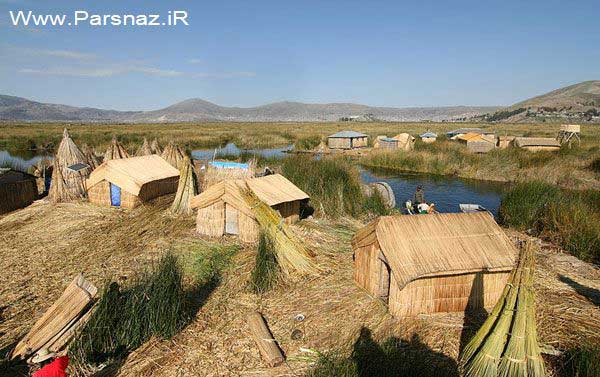 عکس هایی از زندگی در روستای بسیار زیبا و شناور