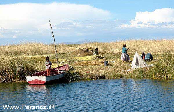 عکس هایی از زندگی در روستای بسیار زیبا و شناور