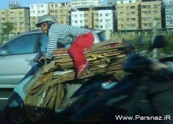 عکس های دیدنی و خنده دار از بی خیال ترین مردم دنیا