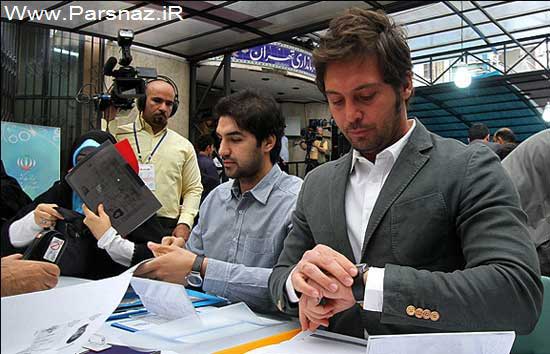 ثبت نام یک مانکن مدل و بازیگر در انتخابات (عکس)