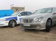 توقیف اتومبیل بنز با سرعت 230 كیلومتر (عکس)