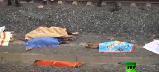 حادثه خارج شدن قطار مسافربری از ریل