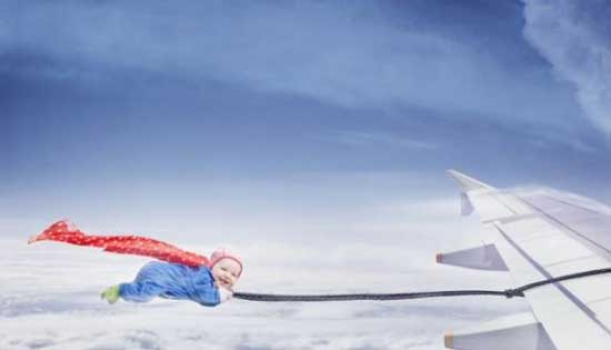 عکس های جالب از خلاقیت پدر و مادر 
