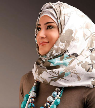 طرح ها و مدل های جدید بستن شال و روسری