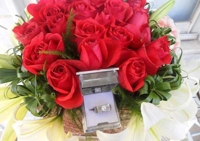 دسته گل های شیک و جدید مخصوص نامزدی (عکس)