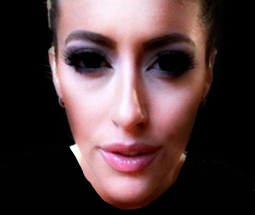 دختری با استعداد هزار چهره شدن (عکس)