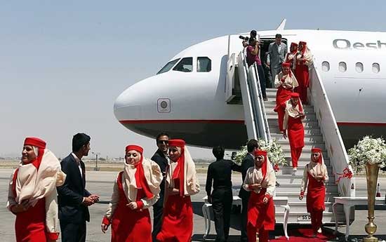 پرواز پرسپولیسی ها با هواپیمای سراسر پرسپولیسی