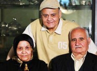 اکبر عبدی بی شباهت به پدرش هم نیست (عکس)