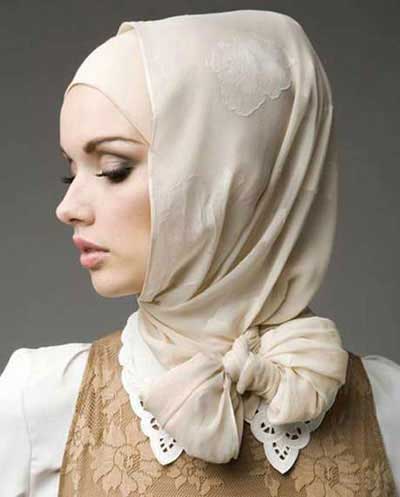 منحصر بفرد ترین مدل بستن شال و روسری 92
