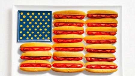 پرچم های خوشمزه 17 کشور معروف (عکس)