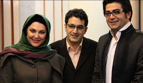 عکس جنجالی از فرزاد حسنی در کنار لاله اسکندری