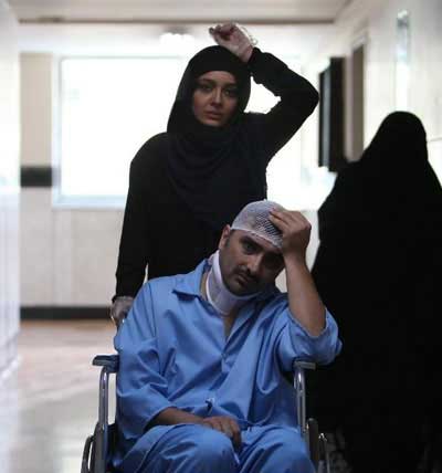 امین زندگانی ویلچر نشین شد (عکس)