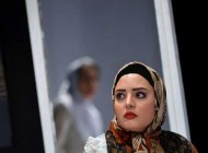درگیری نرگس محمدی با گشت ارشاد  (عکس)