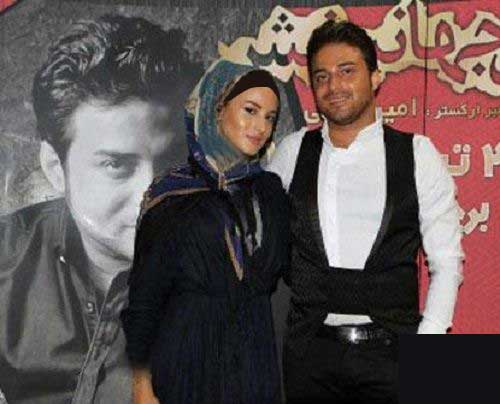 عکس جنجالی از بابک جهانبخش و خواهرش