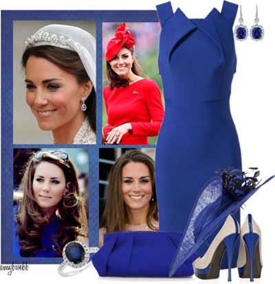 لباس شب را مانند Kate Middleton ست کنید