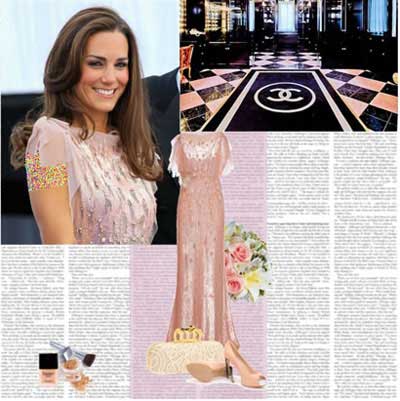 لباس شب را مانند Kate Middleton ست کنید