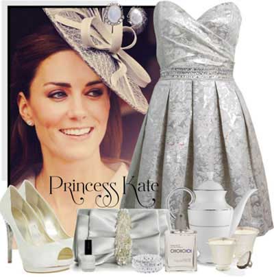لباس شب را مانند Kate Middleton ست کنید