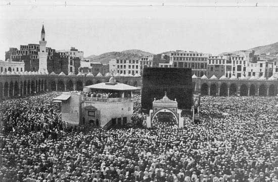تصاویری قدیمی از حجاج عاشق