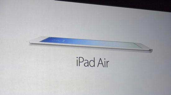 رونمایی iPad Air شرکت اپل (عکس)