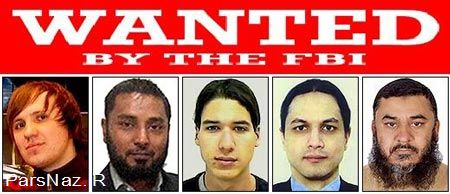 این 5 هکر خطرناک تحت تعقیب هستند (عکس)