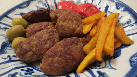 طبخ کباب انگشتی