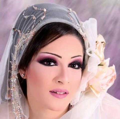 مدل های میکاپ و گریم خلیجی عروس (2)