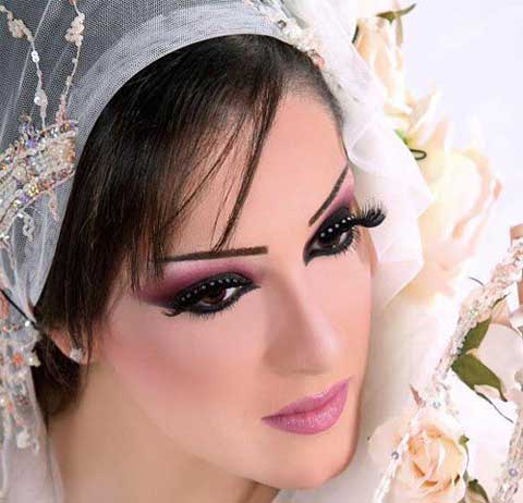 مدل های میکاپ و گریم خلیجی عروس (2)