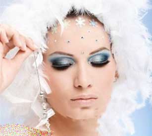 مدل آرایش چشم مخصوص زمستان + عکس
