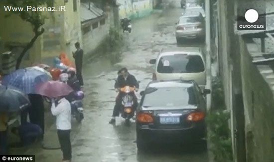 روش عجیب فرار این مرد از دست نامزدش (عکس)