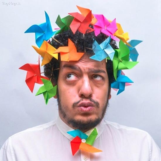 عکس های جالب ، وقتی ندونی با موهات چکار کنی