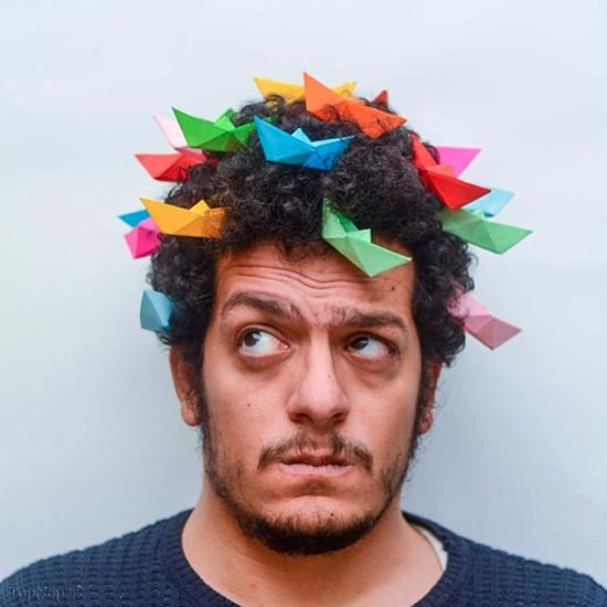عکس های جالب ، وقتی ندونی با موهات چکار کنی