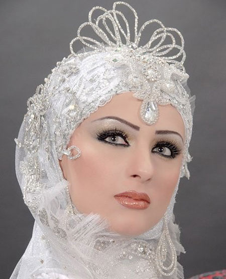 مدل آرایش عروس محجبه – سری جدید