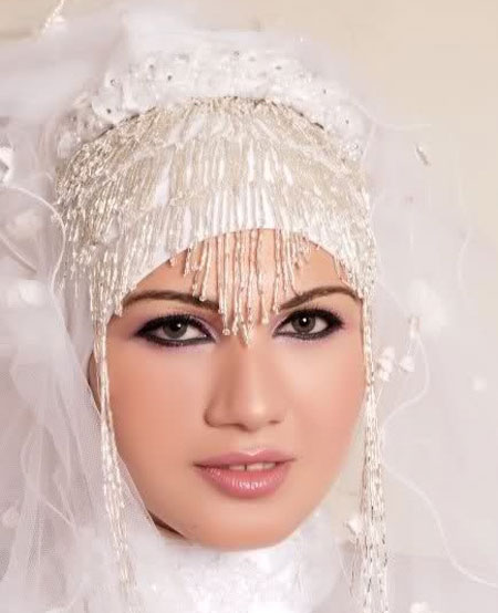 مدل آرایش عروس محجبه - سری جدید