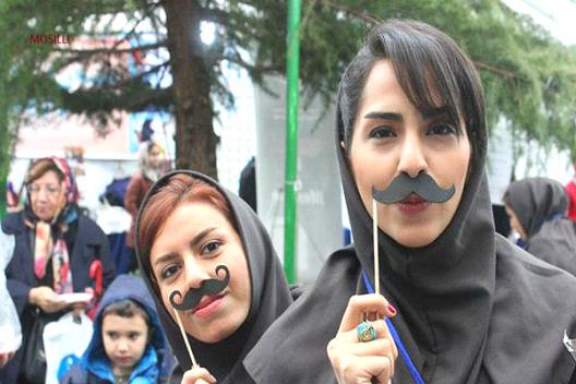 عکس های دیدنی از مسابقه سبیل در تهران