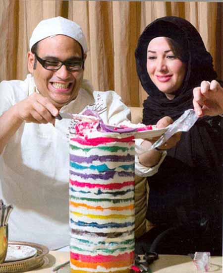 مثل بازیگران و هنرمندها عاشق شوید (عکس)
