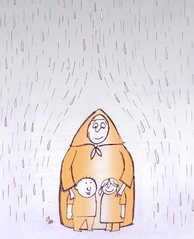 کاریکاتورهای خنده دار و دیدنی به مناسبت روز مادر