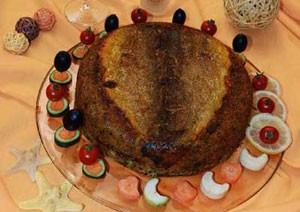 آموزش درست کردن ته چین ماهی