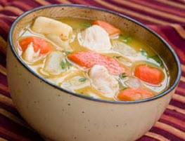 تهیه سوپ جوجه و ذرت تازه با شیر!