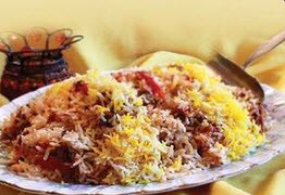 طپخ بادنجان پلو
