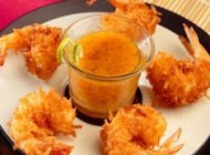 طپخ بنیه میگو با سس تارتار