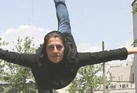 زن ایرانی  که با شجاعت خود بدل کار شد