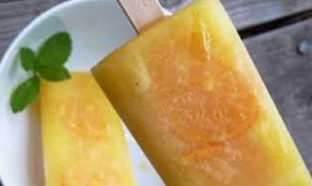 در تابستان بستنی یخی پرتقالی درست کنید