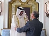 رخ داد های دیدار صالحی با امیر جدید قطر