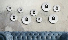 بکارگیری بشقاب در دکوراسیون منزل