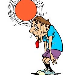 اگر در سفر دچار گرمازدگی شدیم چاره چیست؟