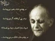 پیامک های رمانتیک  از فریدون مشیری