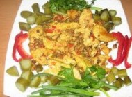 چگونگی تهیه خوراک سبزیجات و مرغ