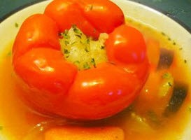 طبخ دلمه سبزیجات (رژیمی)