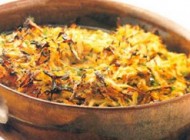 طبخ خوراك قالبی سبزیجات